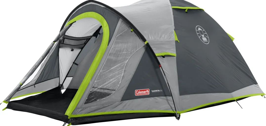 Coleman Darwin 4+ Grey (Green Accents)