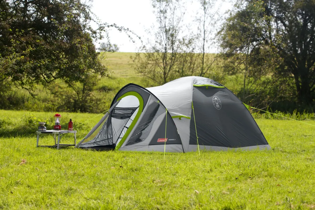 Coleman Darwin 4+ Grey (Green Accents)