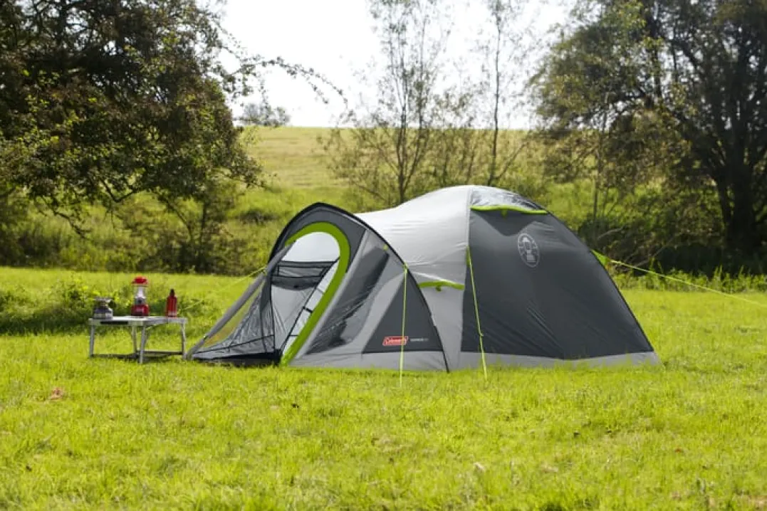 Coleman Darwin 4+ Grey (Green Accents)