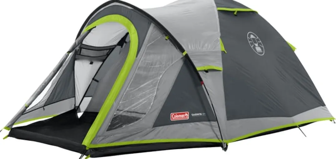 Coleman Darwin 4+ Grey (Green Accents)