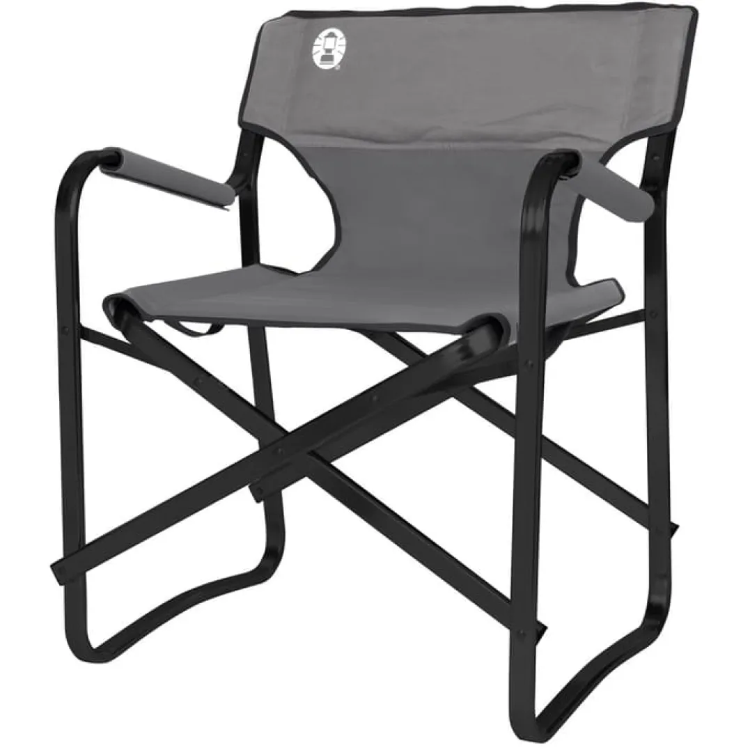Coleman Deck Chair Steel Grey Grå