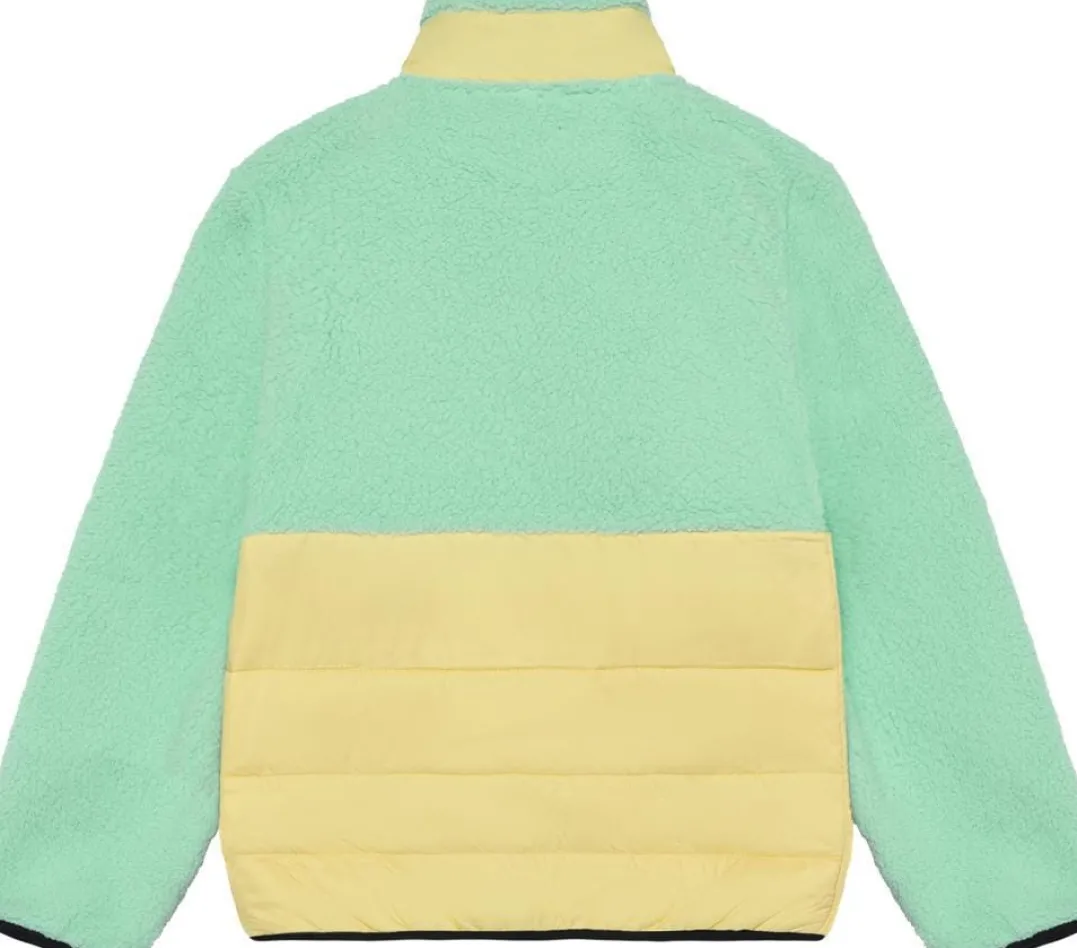 Color Kids Fleece Jacket W. Quilt Cabbage