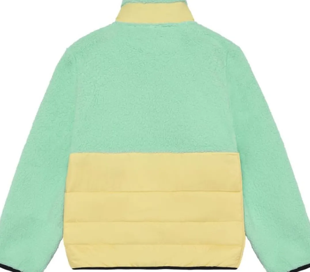 Color Kids Fleece Jacket W. Quilt Cabbage