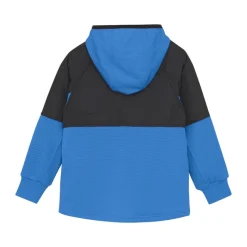Color Kids Fleece Stretch Jacket W. Hood Campanula