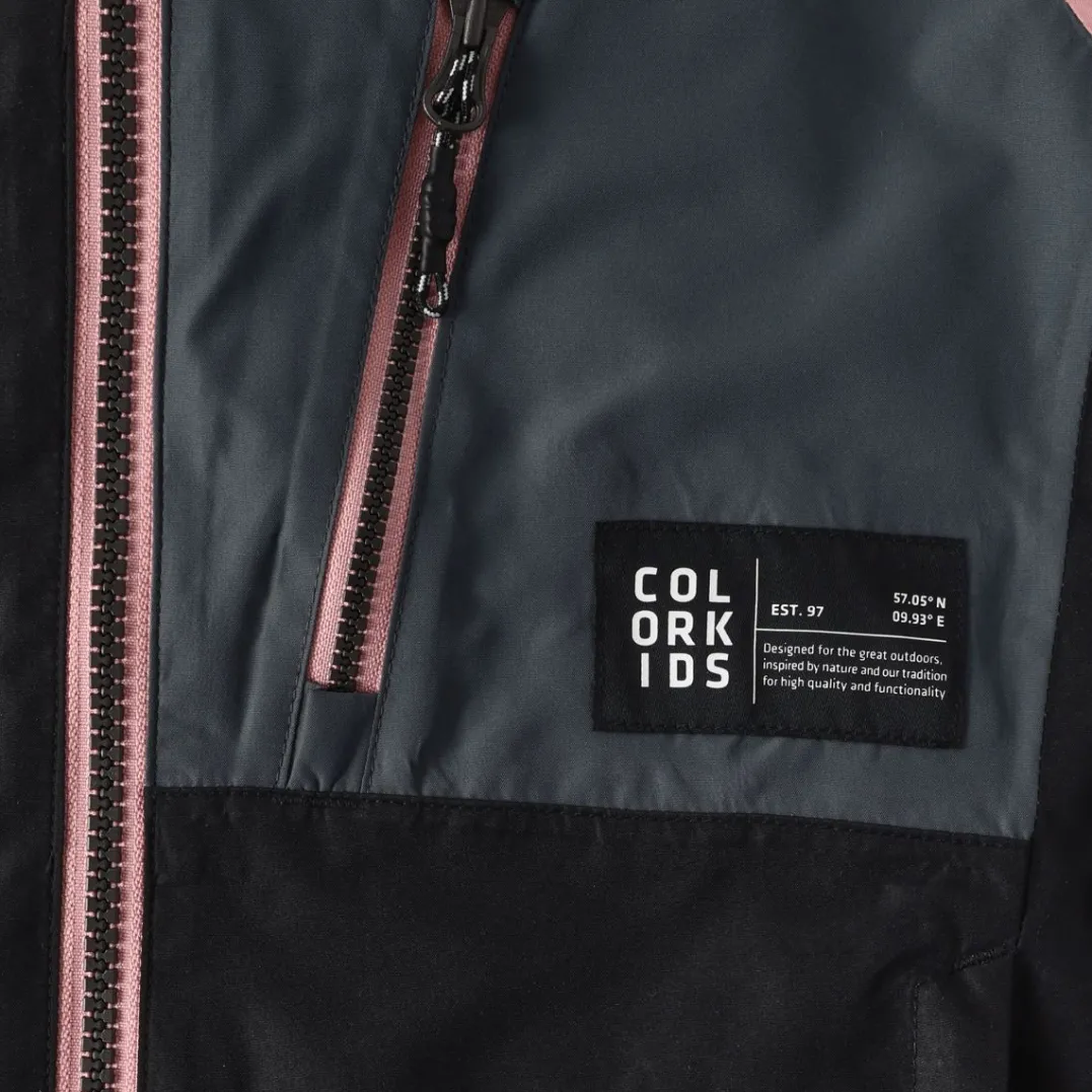Color Kids Jr. Jacket, Colorblock Black
