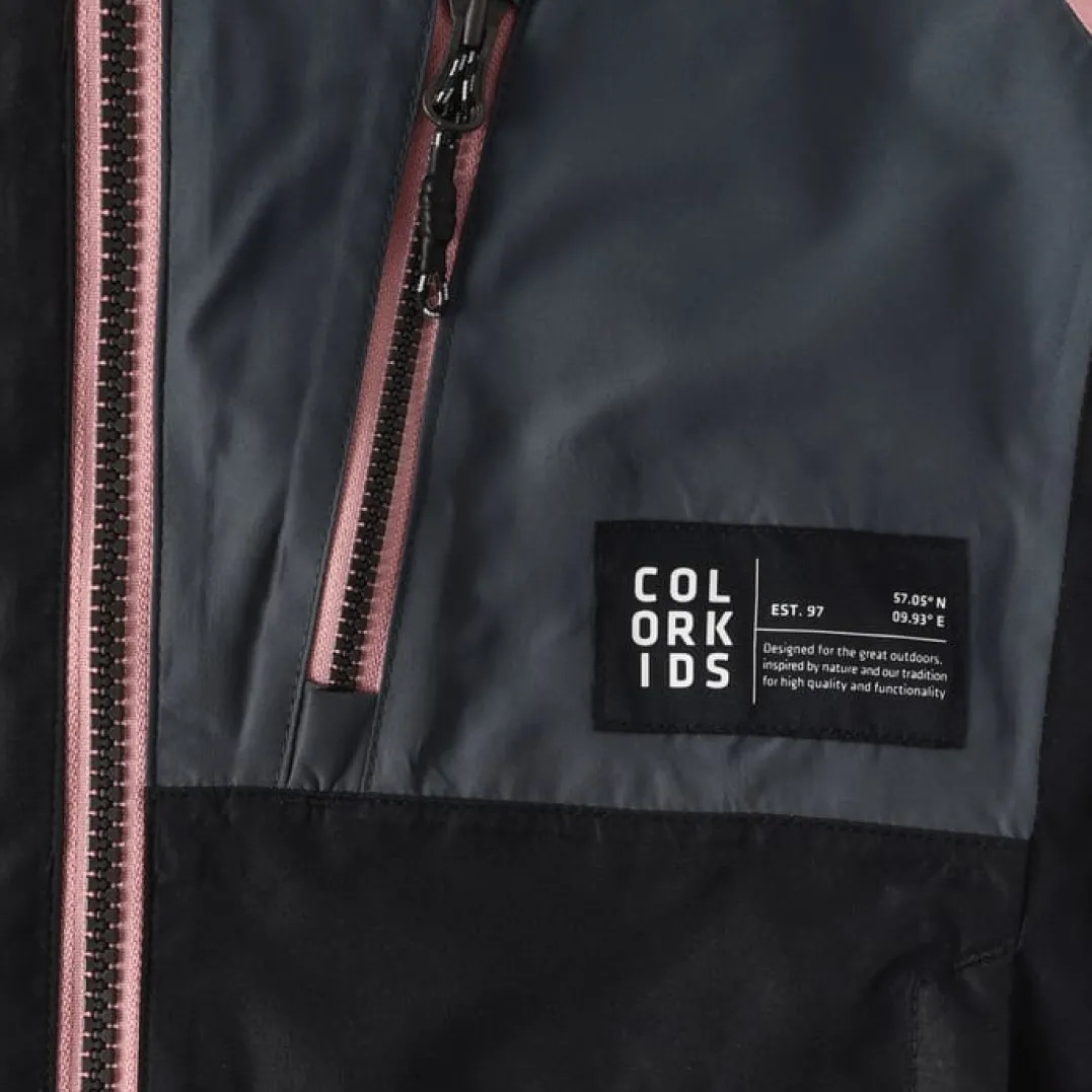 Color Kids Jr. Jacket, Colorblock Black