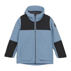 Color Kids Jr. Jacket - Colorblock Faded Denim
