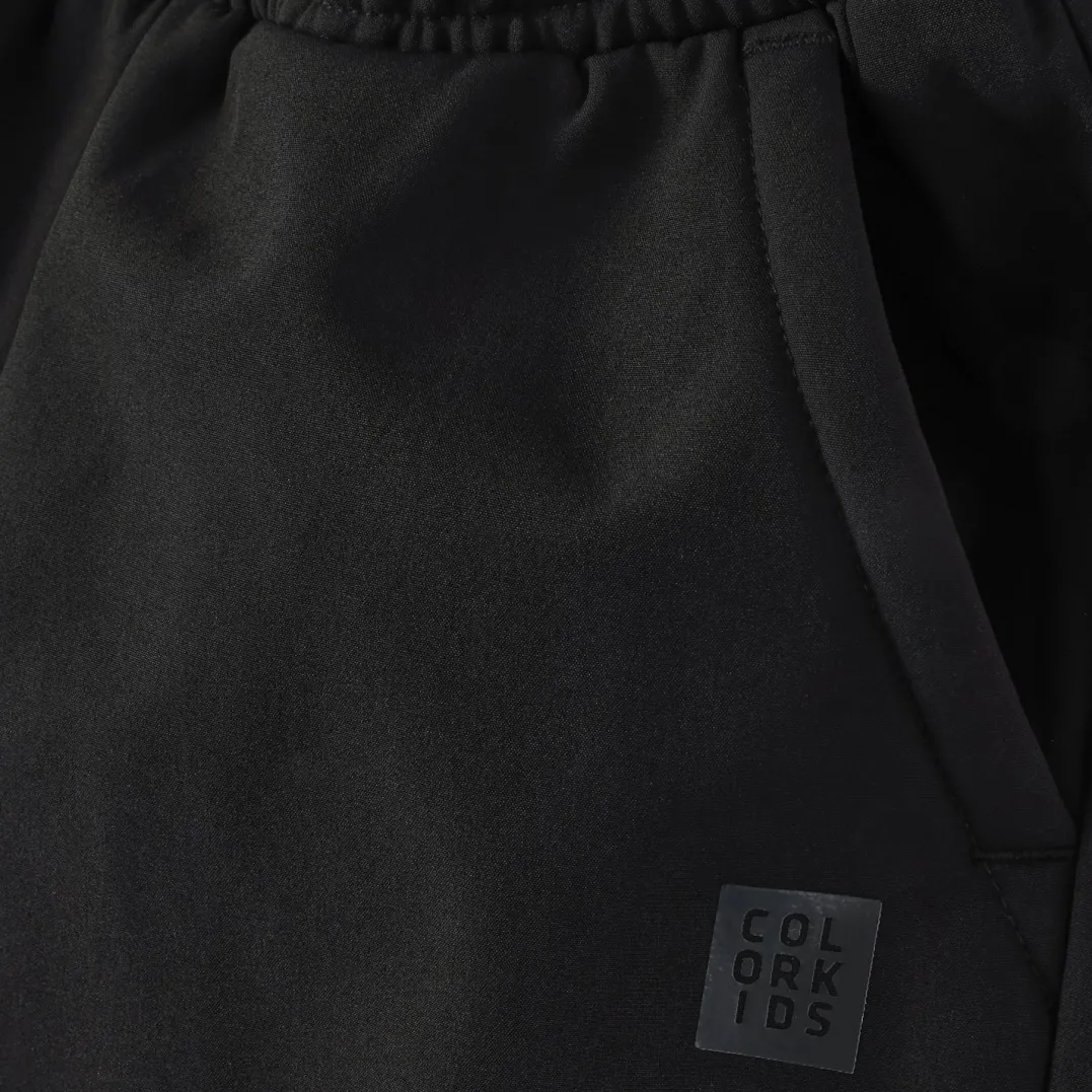 Color Kids Jr. Softshell Pants Black