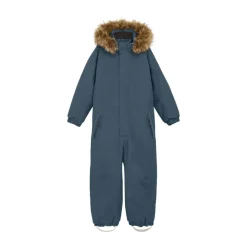 Color Kids Kids' Coverall With Fake Fur Stormy Weather