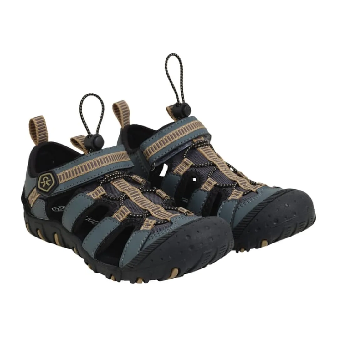 Color Kids Sandals Hiking W. Toe Cap Turbulence