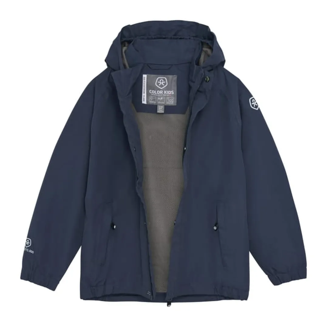 Color Kids Shell Jacket Total Eclipse