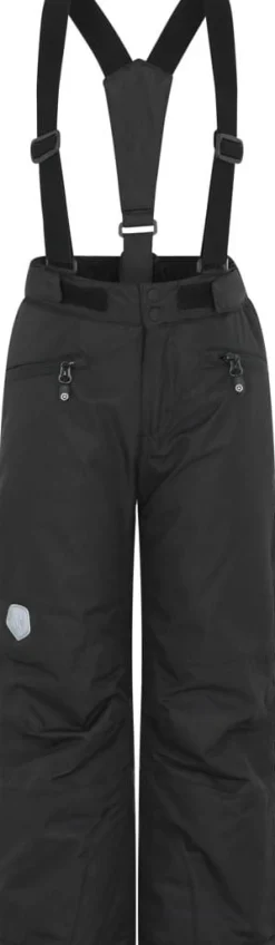 Color Kids Ski Pants W.Pockets Black