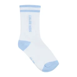 Color Kids Tennis Socks 3-Pack Cerulean