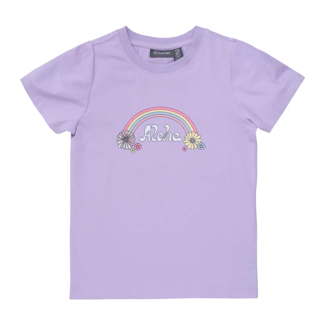 Color Kids T-Shirt Set Orchid Bloom