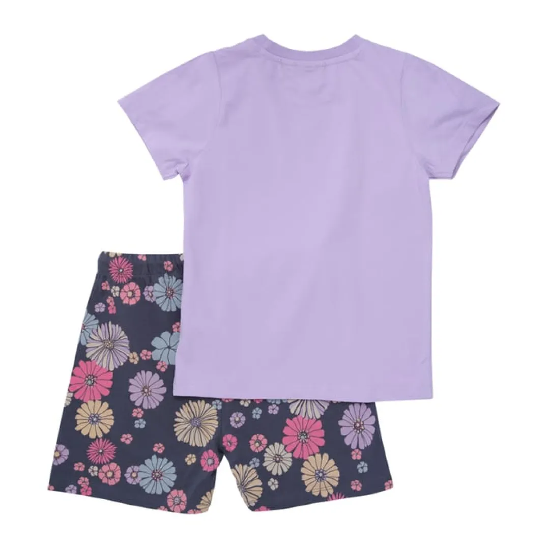 Color Kids T-Shirt Set Orchid Bloom