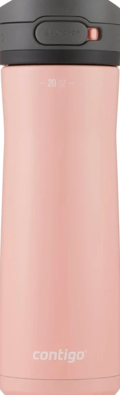 Contigo Jackson Chill Autopop Vacuum-Insulated Water Bottle 590 ml Pink Lemonade