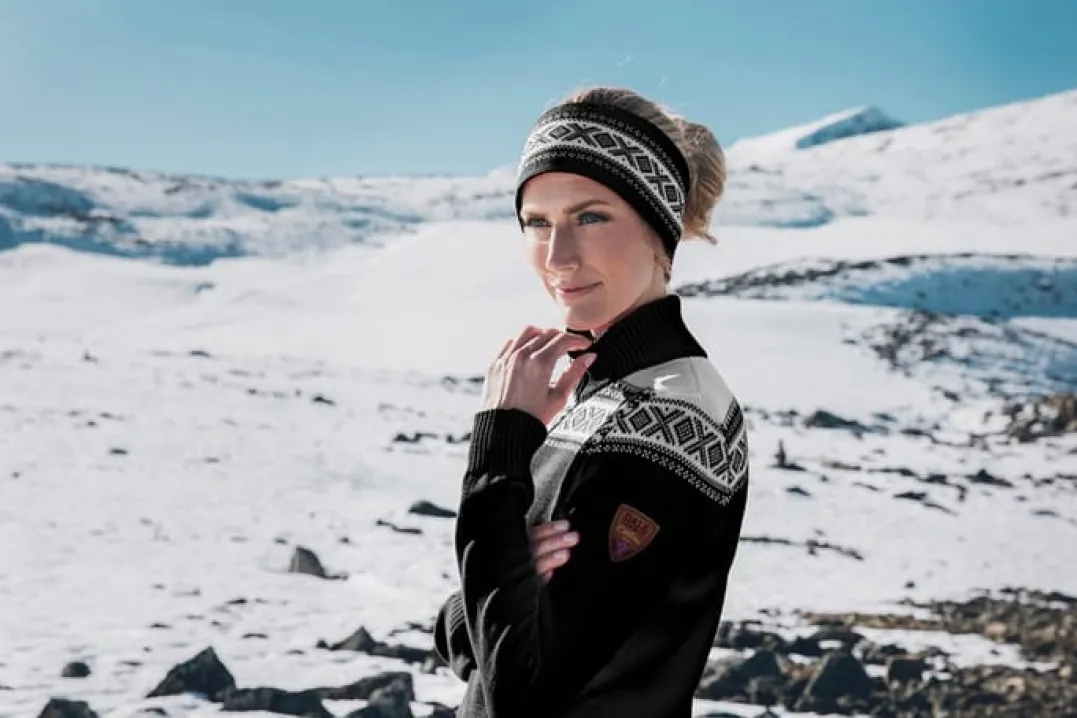 Dale of Norway Cortina 1956 Headband White/Light Charcoal