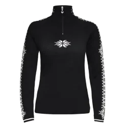 Dale of Norway Geilo Women's Sweater Black/Offwhite