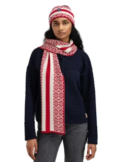 Dale of Norway Kvitegga Headband Raspberry Offwhite