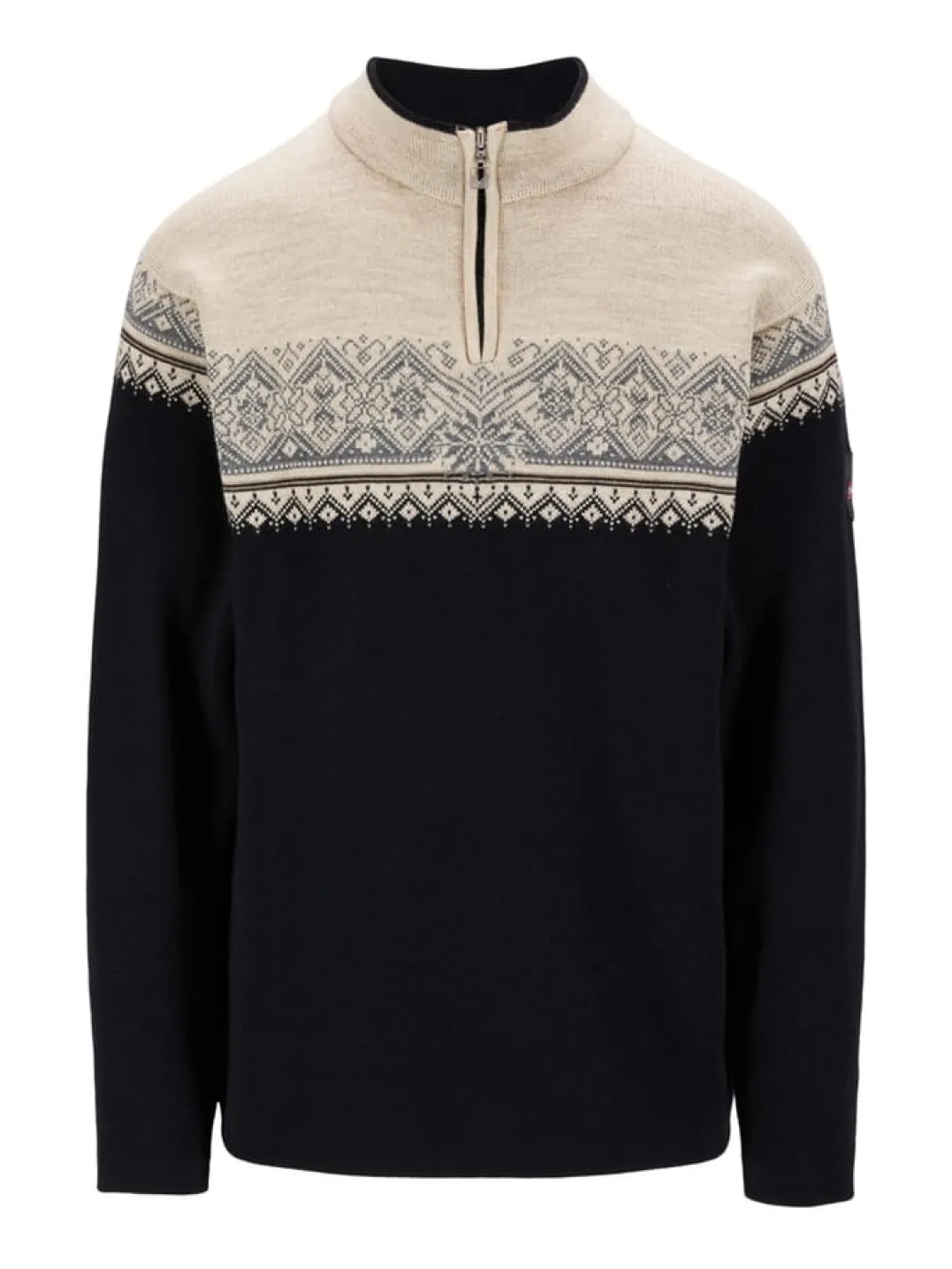 Dale of Norway Men's Moritz Sweater Black Sandstone