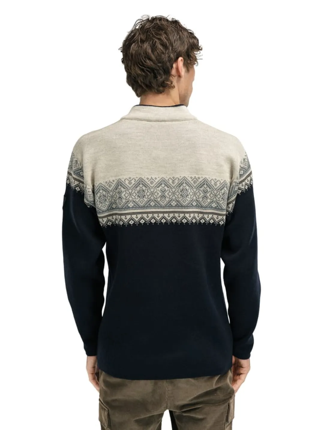 Dale of Norway Men's Moritz Sweater Black Sandstone
