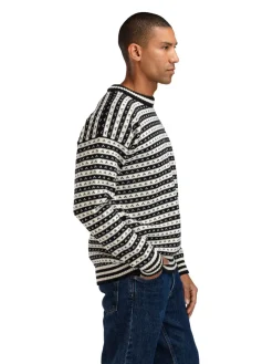 Dale of Norway Skipsleia Unisex Sweater Black Offwhite