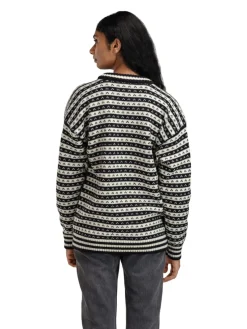 Dale of Norway Skipsleia Unisex Sweater Black Offwhite