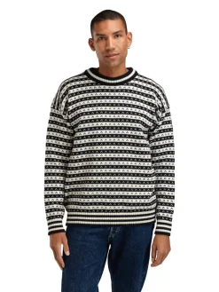 Dale of Norway Skipsleia Unisex Sweater Black Offwhite