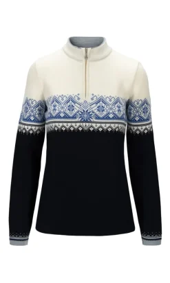 Dale of Norway Women's Moritz Sweater Navy White Ultramarine