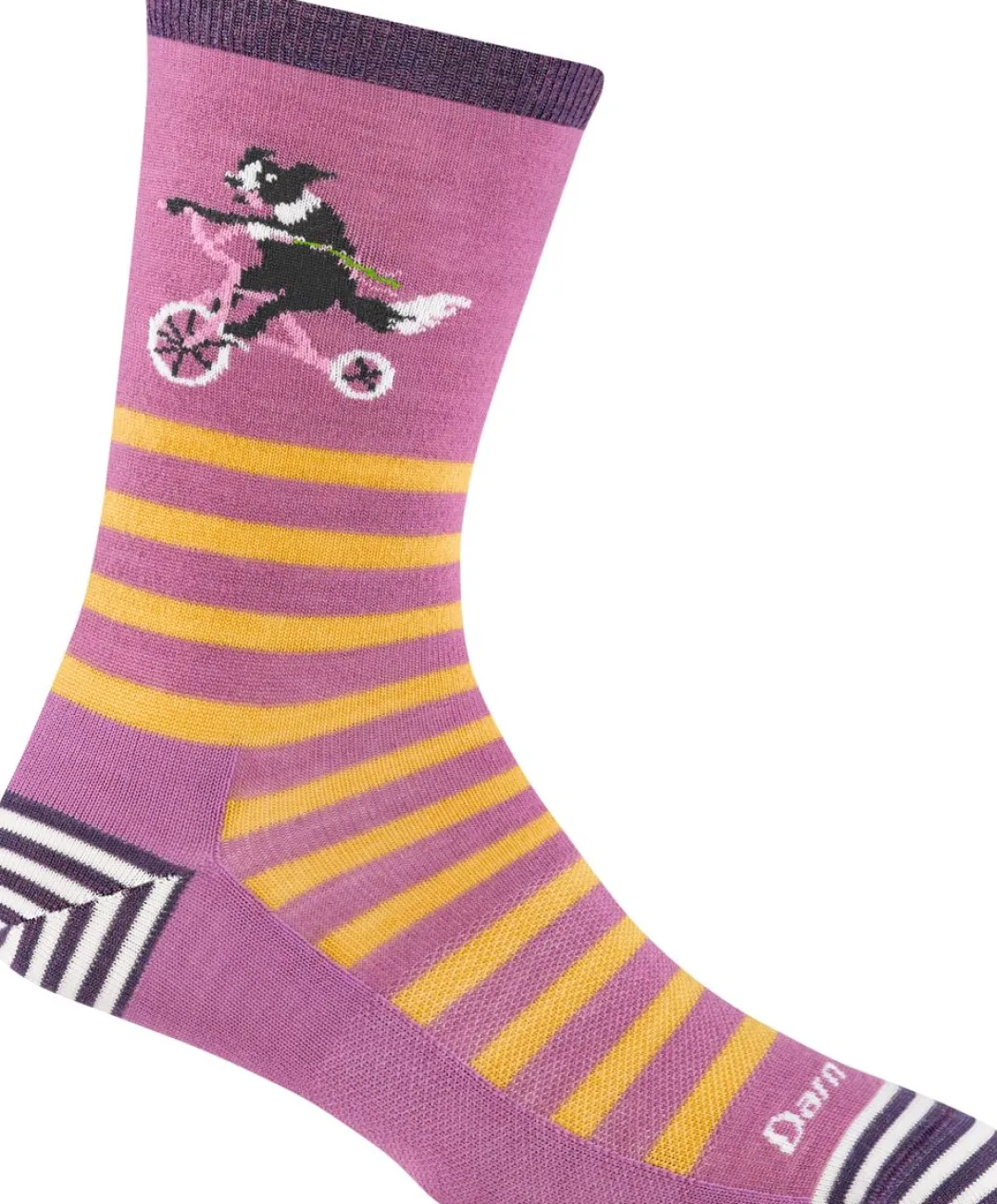 Darn Tough Animal Haus Crew Lightweight Lilac