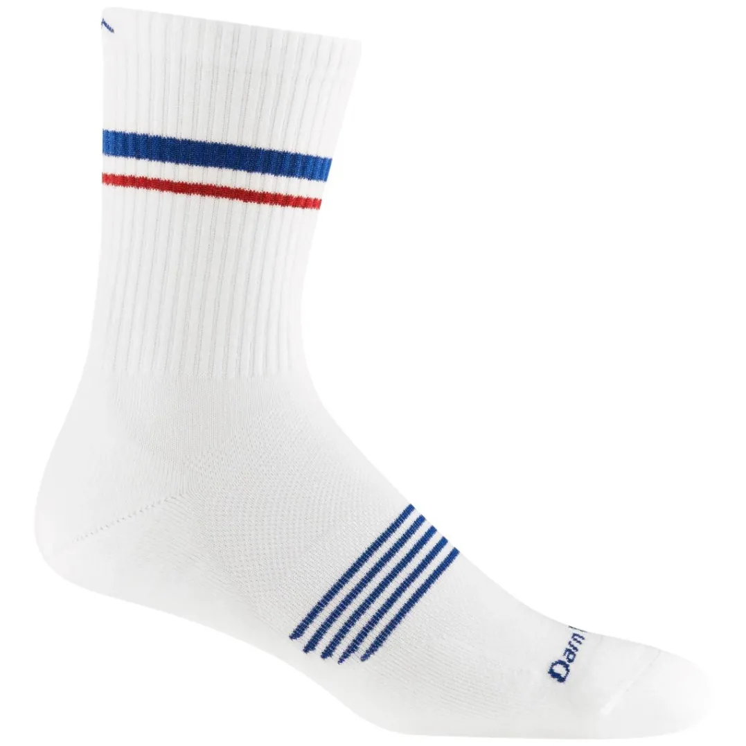 Darn Tough Element Crew Lightweight With Cushion White