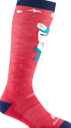 Darn Tough Kids' Magic Mountain OTC Midweight Raspberry