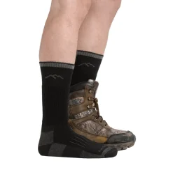Darn Tough Men's Hunting Boot Sock Full Cushion Charcoal