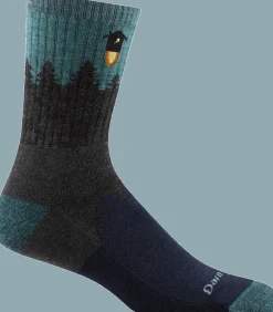 Darn Tough Men's Number 2 Micro Crew Midweight Hiking Sock Gray