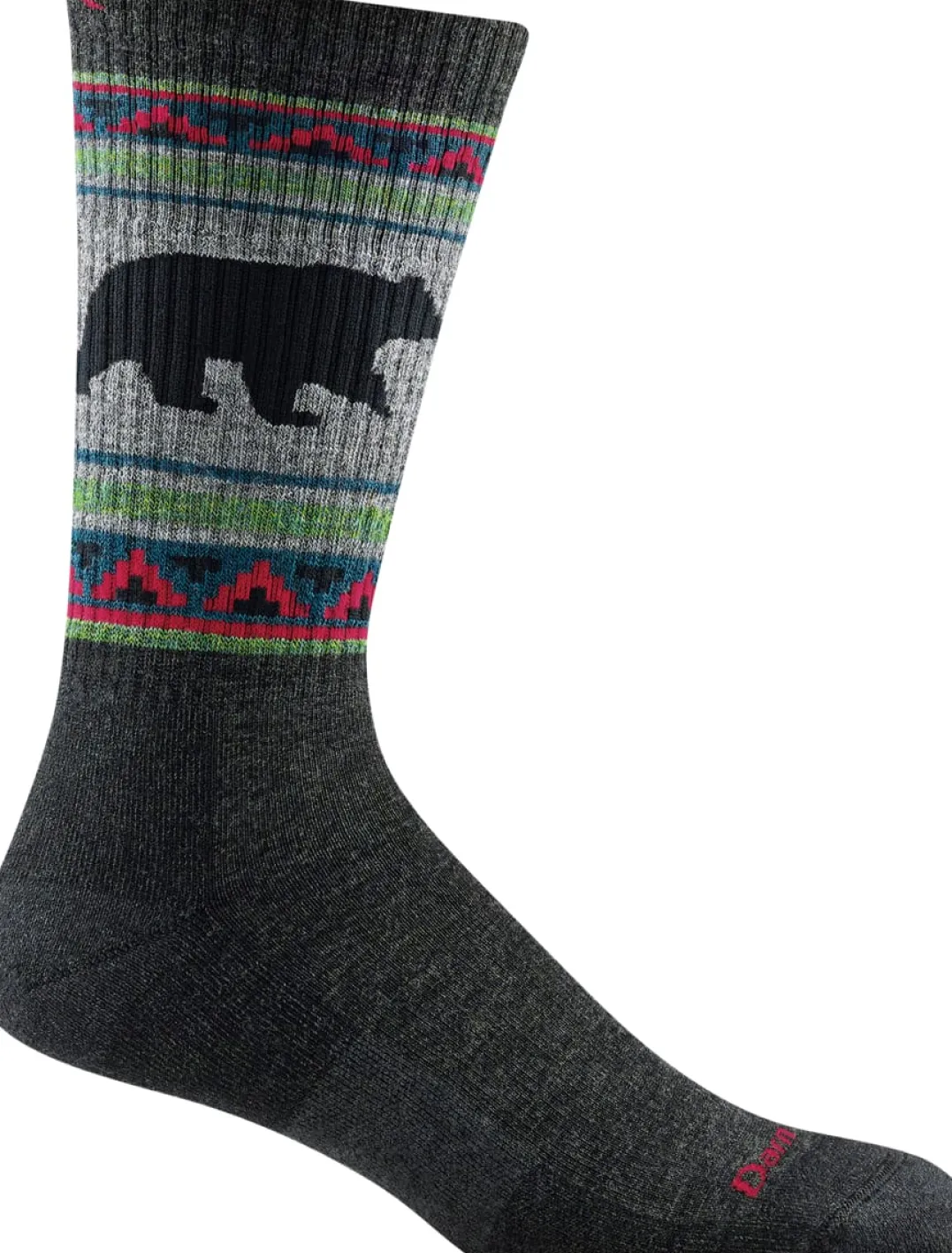 Darn Tough Vangrizzle Boot Midweight With Cushion Charcoal