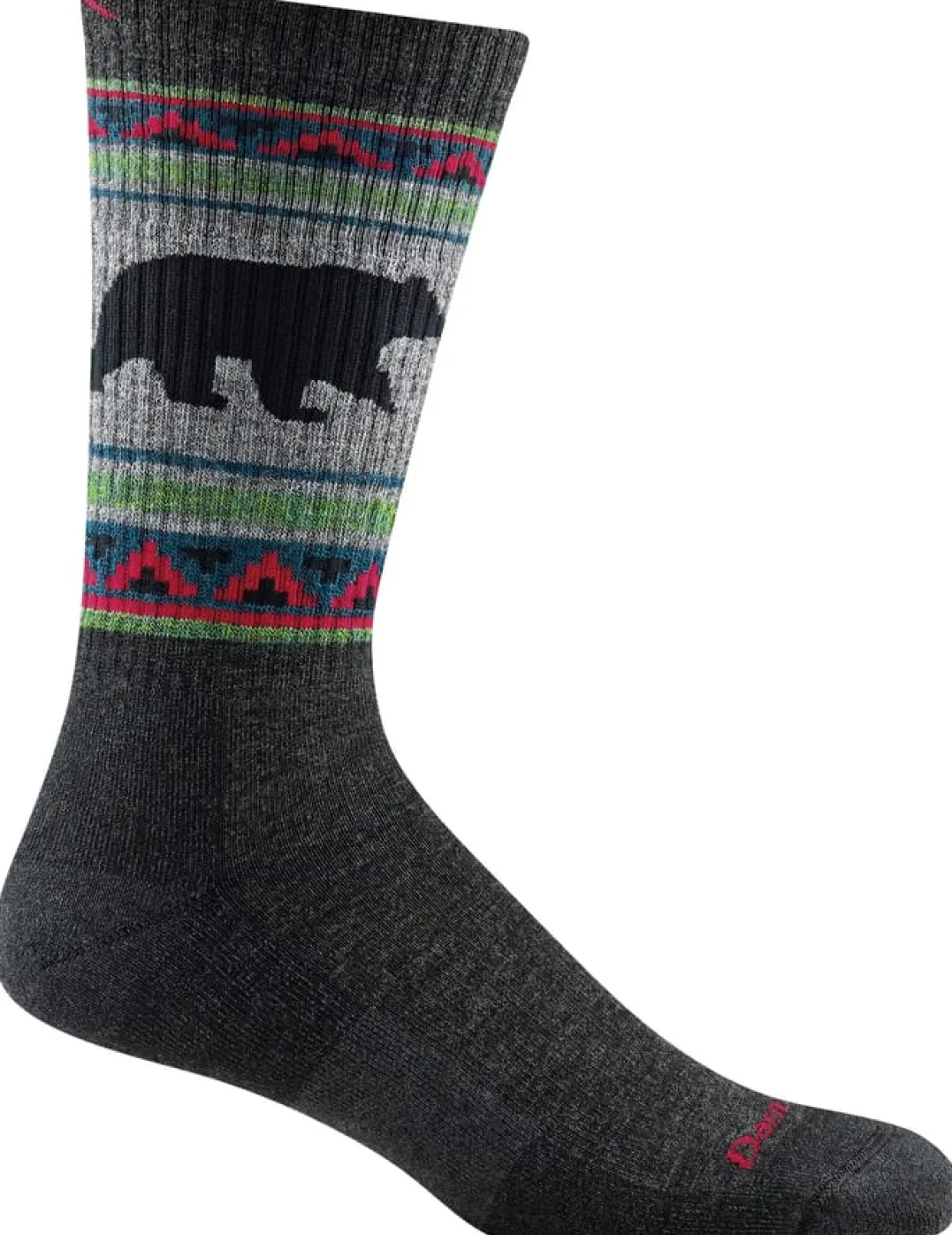 Darn Tough Vangrizzle Boot Midweight With Cushion Charcoal