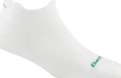 Darn Tough Women's Run No Show Tab Ultra-Lightweight White