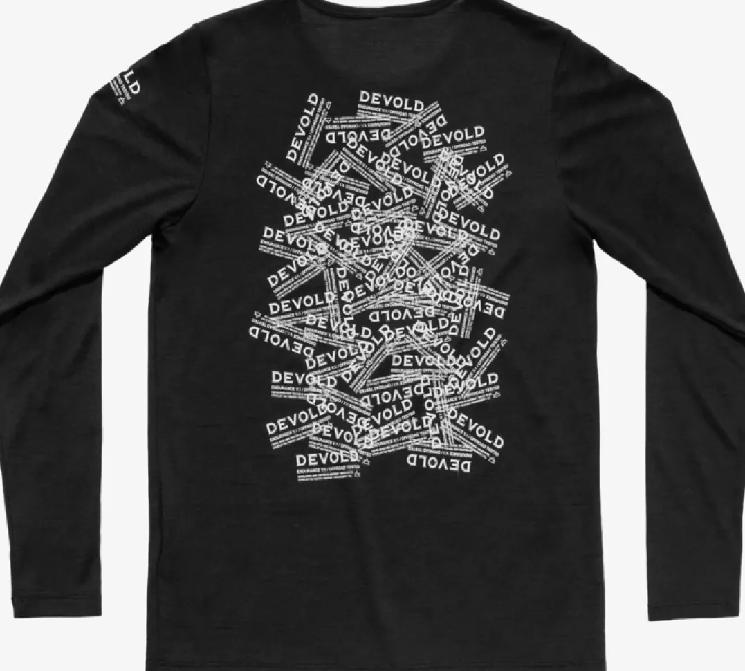 Devold Active Stamp Ls Wmn Black