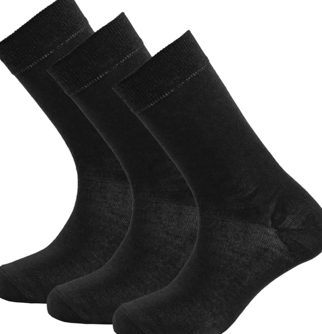 Devold Daily Merino Light Sock 3pk Black