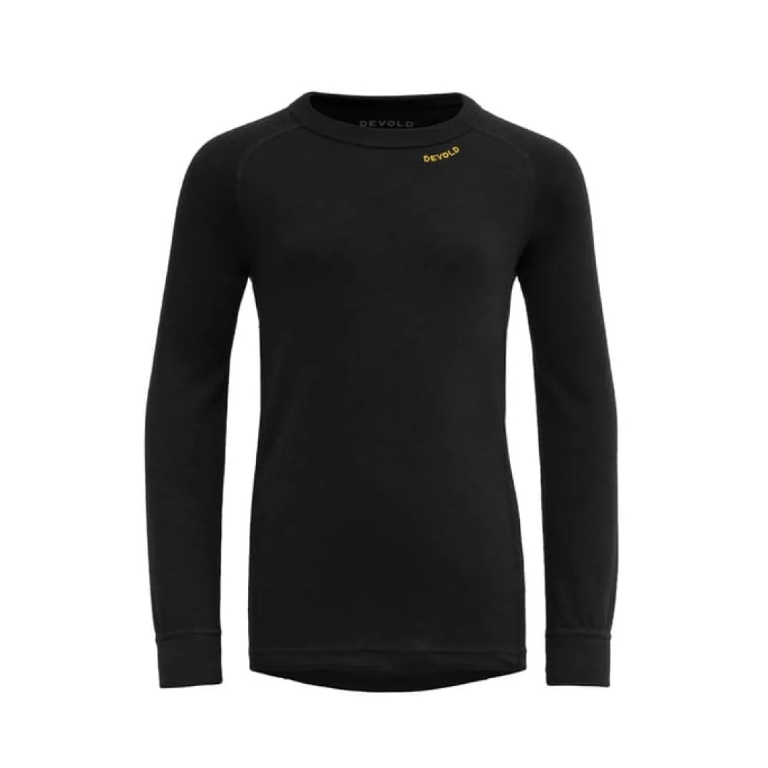 Devold Duo Active Merino Shirt Jr Black