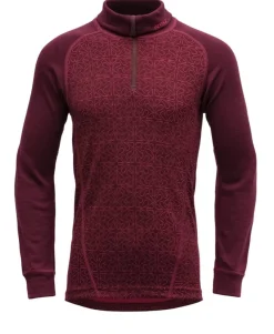 Devold Duo Active Merino Zip Neck Jr Port
