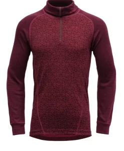 Devold Duo Active Merino Zip Neck Jr Port