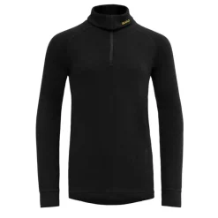 Devold Duo Active Merino Zip Neck Jr Black