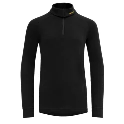 Devold Duo Active Merino Zip Neck Jr Black