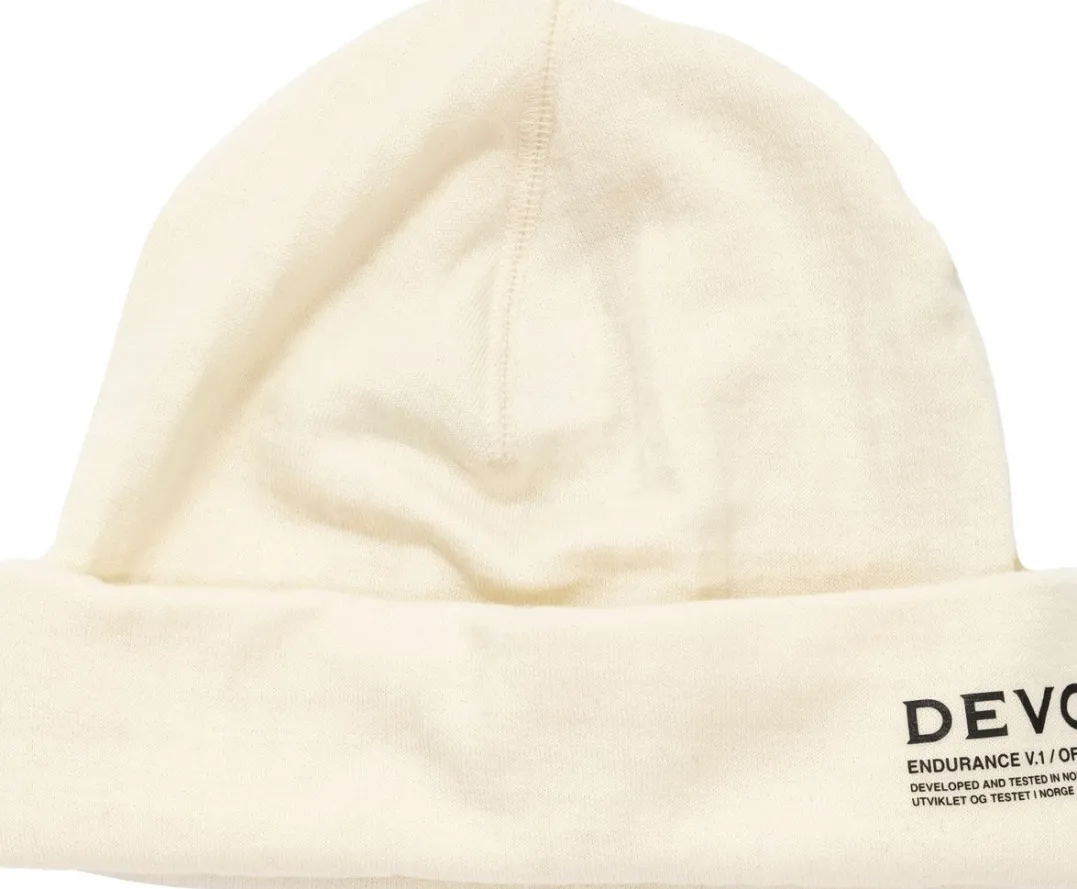 Devold Endurance Merino Beanie Raw White