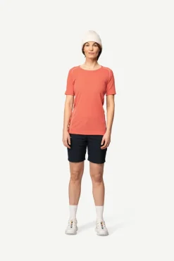 Devold Lauparen Merino 190 Base Tee Wmn Coral