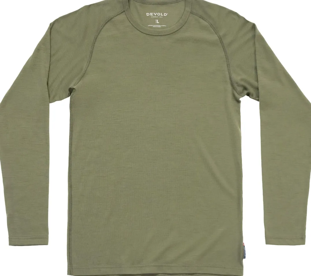 Devold Men's Adventure Merino 190 Shirt Lichen