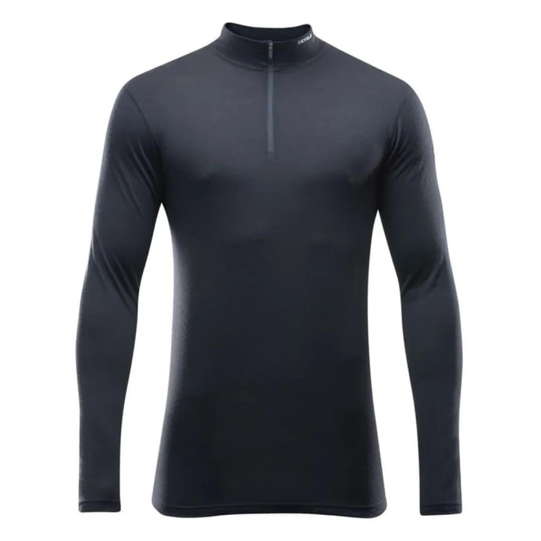 Devold Men's Breeze Half Zip Neck Black