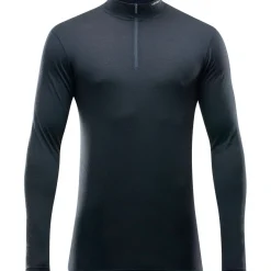 Devold Men's Breeze Half Zip Neck Black