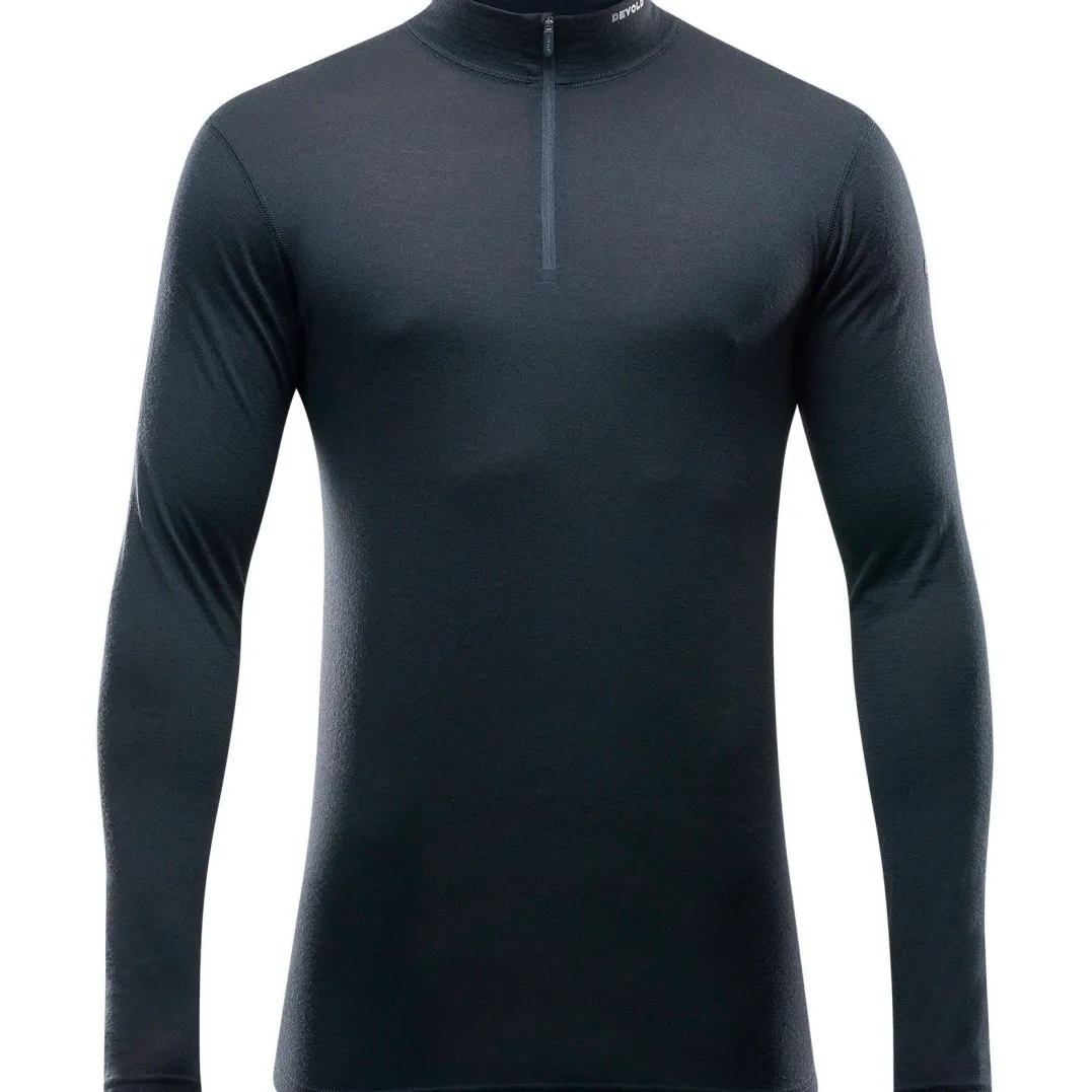 Devold Men's Breeze Half Zip Neck Black
